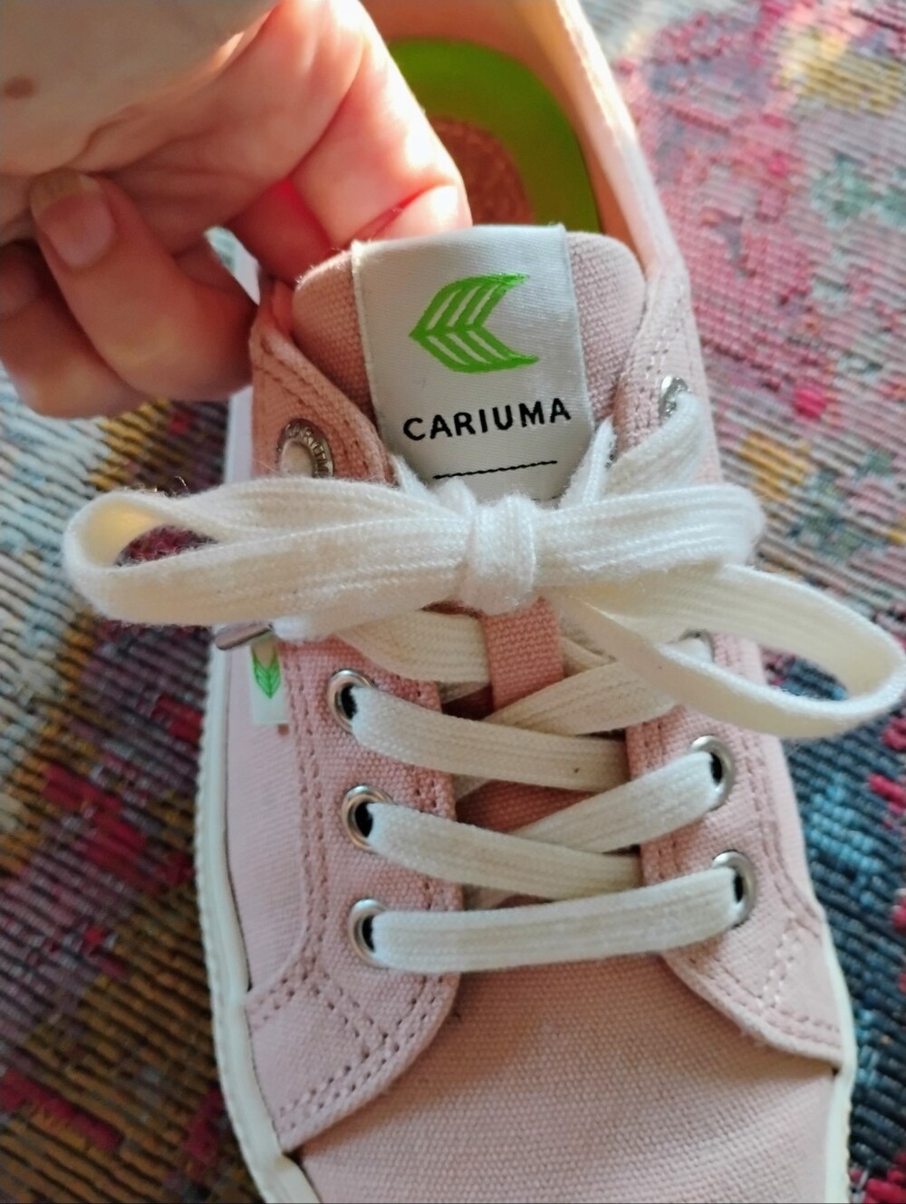 Cariuma Rose OCA Low Cap Tie Sneakers - Picture 4 of 8